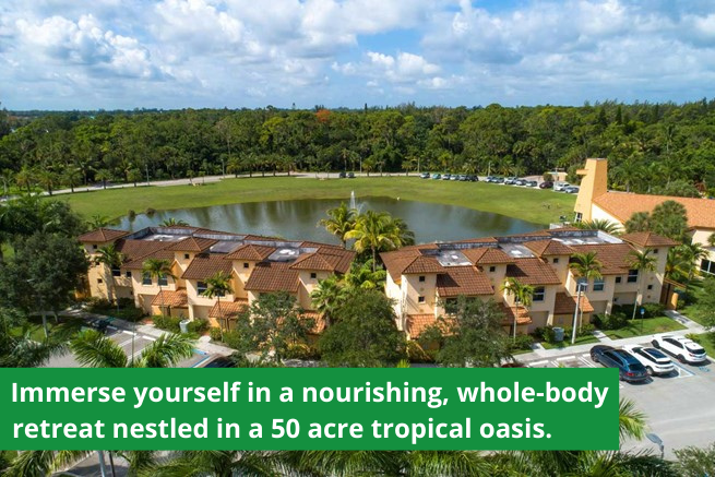 Immerse yourself in a nourishing, whole-body retreat nestled in a 50 acre tropical oasis. (9)